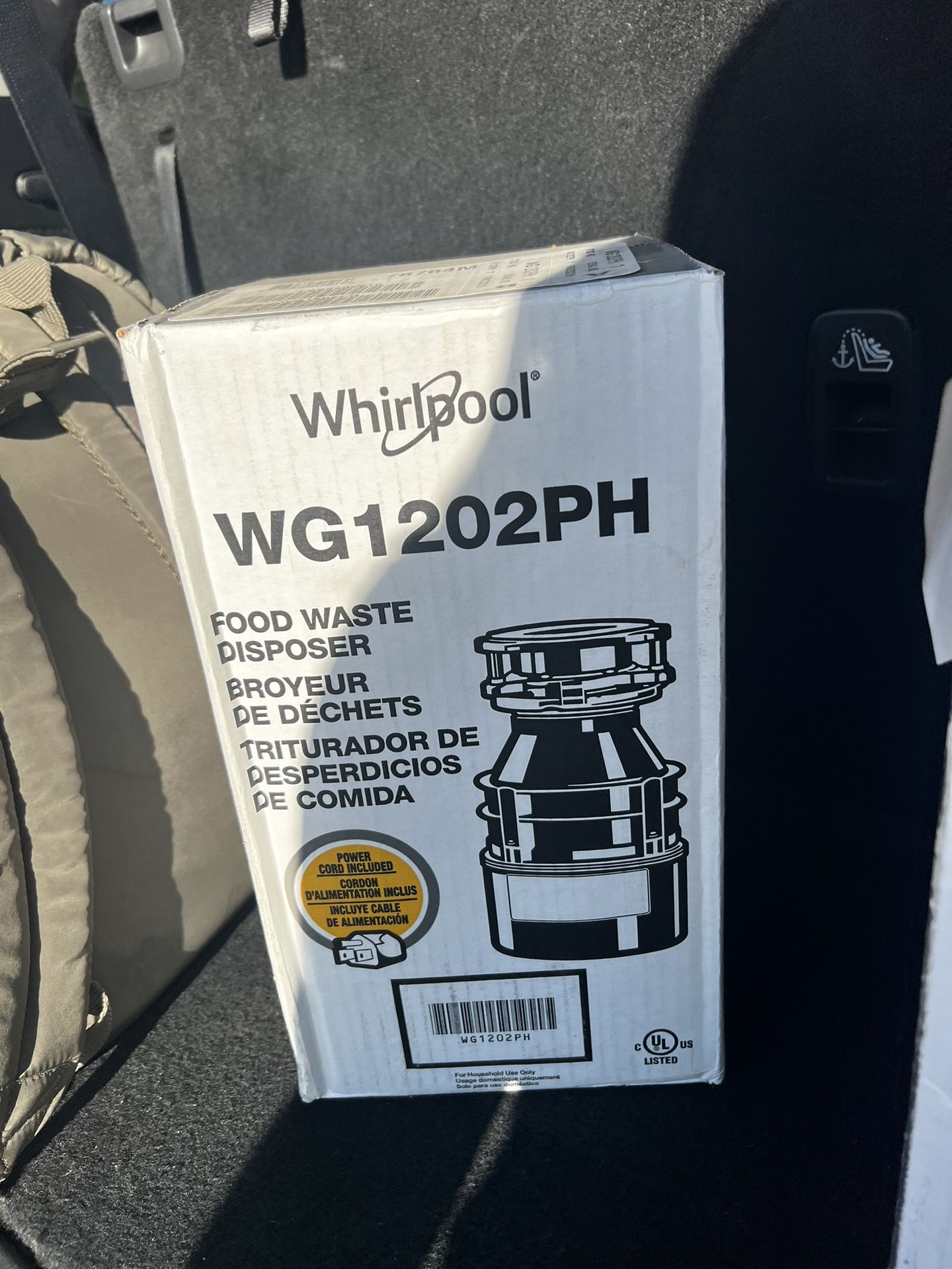 Whirlpool Garbage Disposal