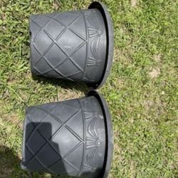 Pair Of Flower Pots/planters