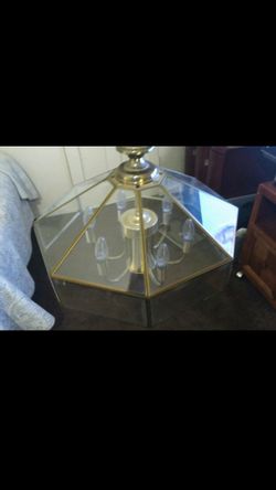 Glass Light Fixture