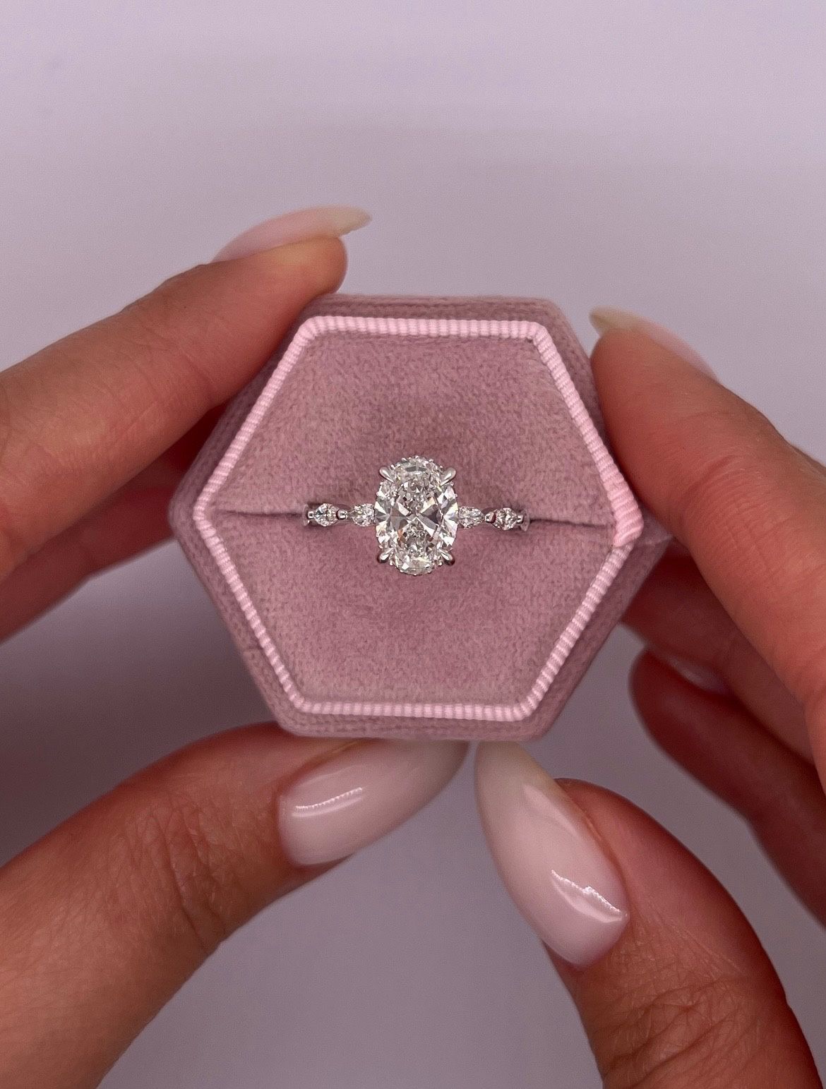 Lab Grown Diamond Engagement Ring 