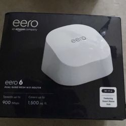 Eero 6 dual band mesh wifi router