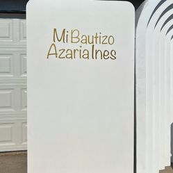 Mi Bautizo Backdrop 