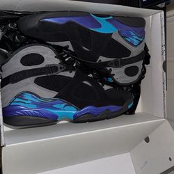 Jordan 8 Retro Aqua Size 10.5 Men New 