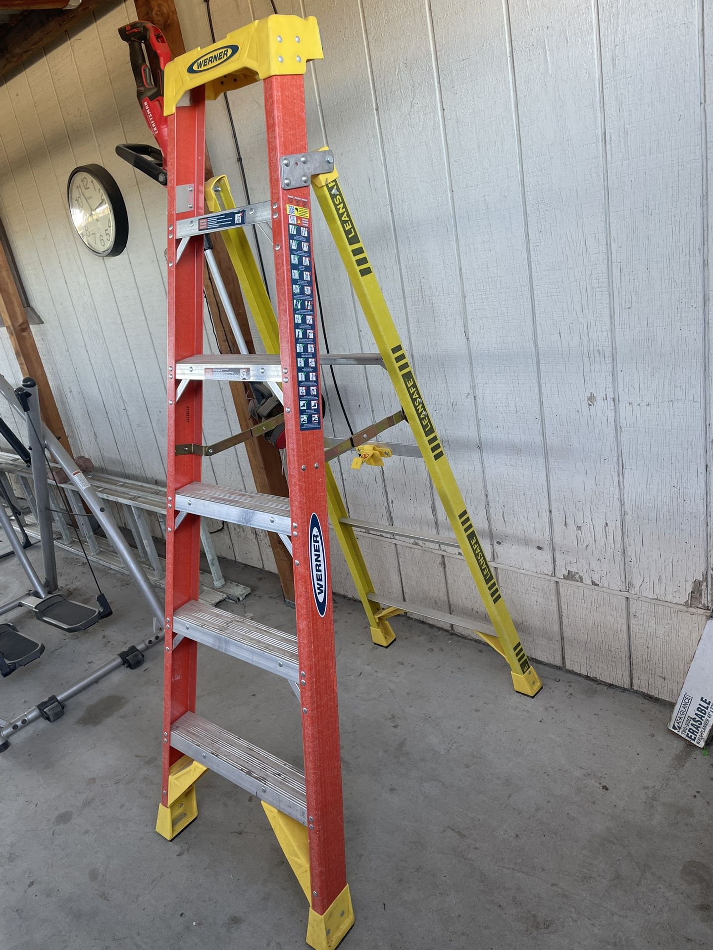 Werner 6ft Fiberglass Folding Ladder 