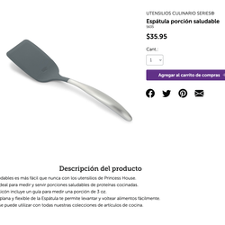 Espátula Porción Saludable