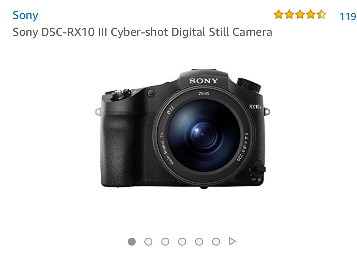 SONY DSC-RX10 IIi Cyber-Shot Digital Still Camera WITH SONY 64GB Memory Card