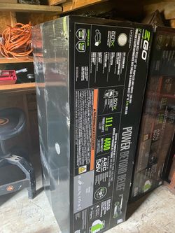 Mower new $750 was $1299 plus taxes