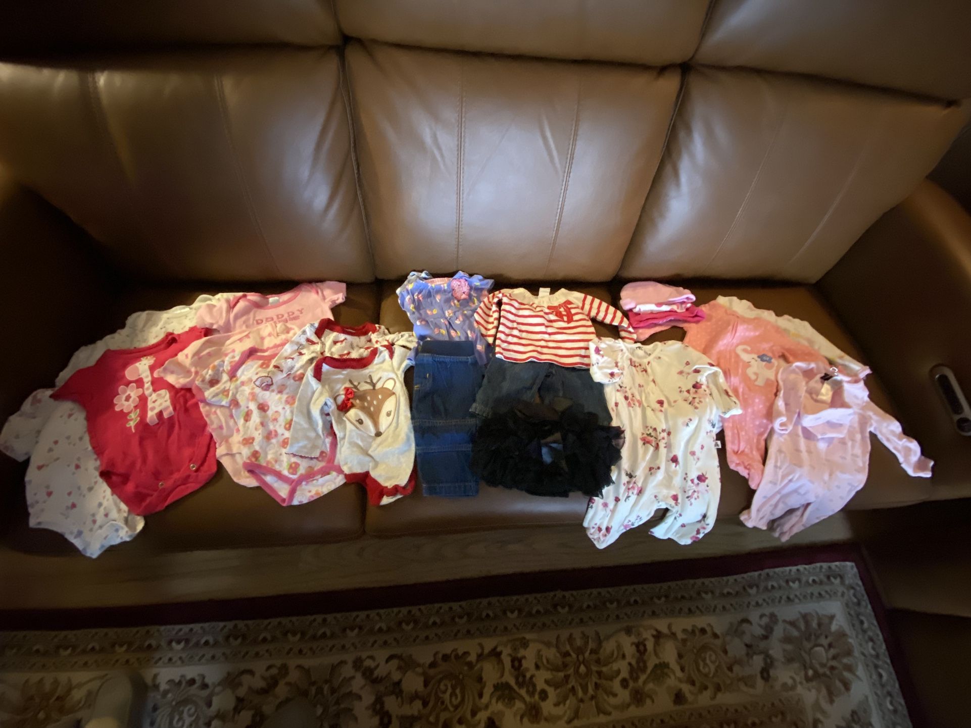 Group Of Newborn Clothing