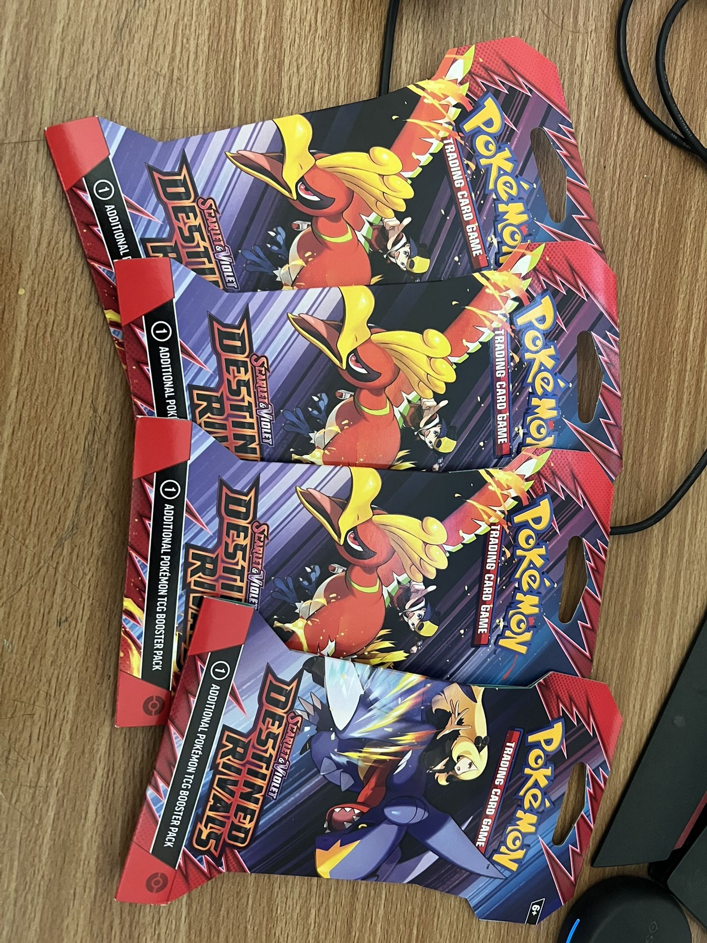 Pokemon Destined Rivals Packs