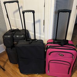 (3) Pieces of Rolling Luggage - Take 2 or All 3