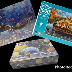 3 Jumbo Floor Melissa And Doug Puzzles 