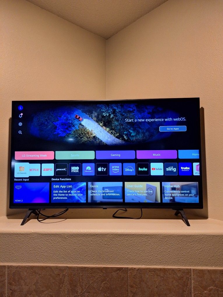 50 Inch LG Smart TV
