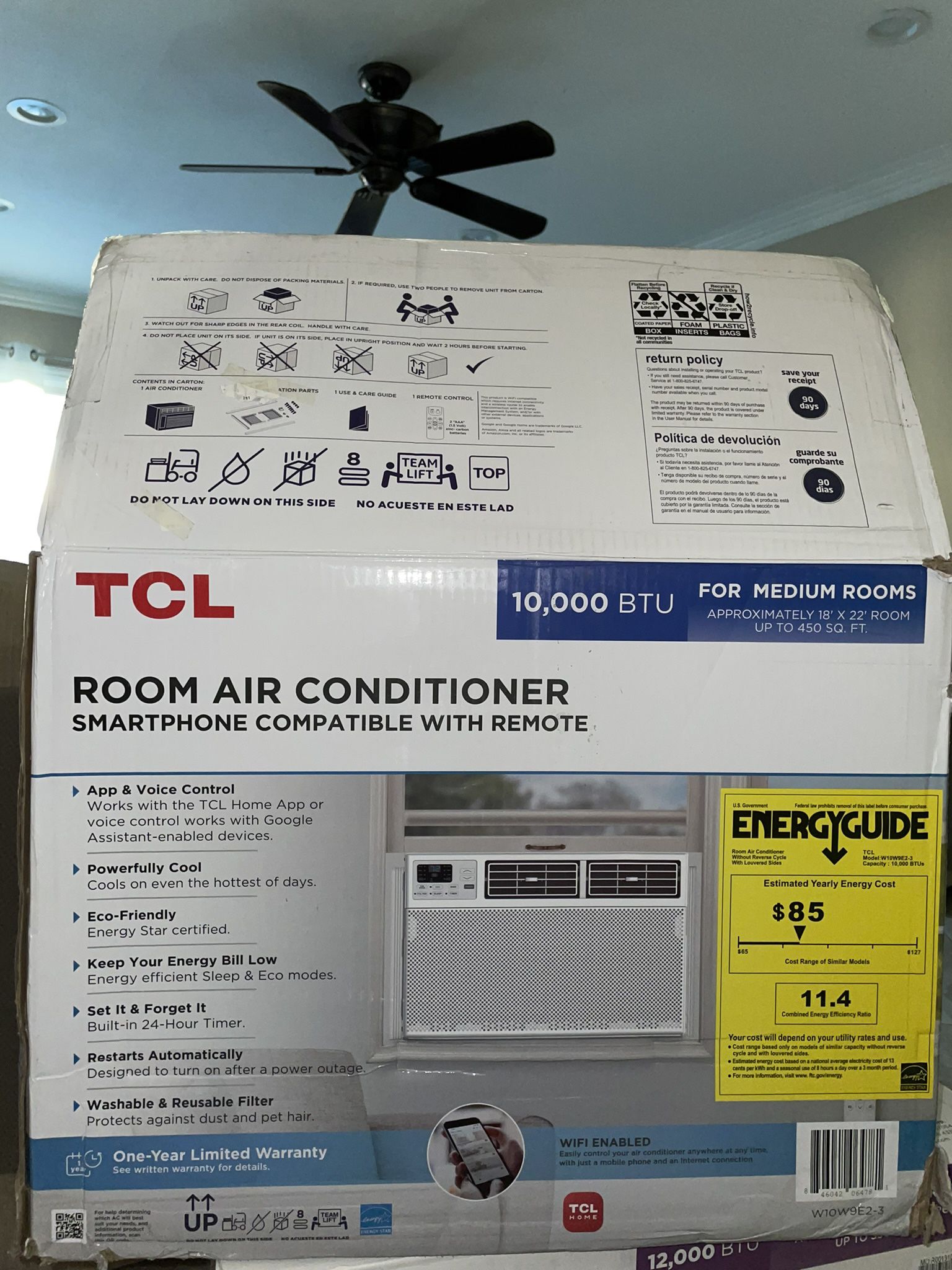 TCL Air conditioner window unit