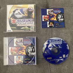 Suzuki Alstare Extreme Racing Sega Dreamcast CIB