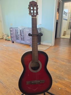 Bonita guitarra acustica