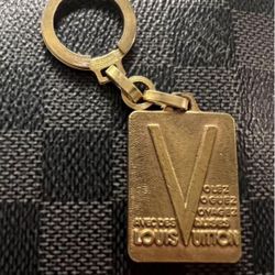 Rare Vintage x Louis Vuitton Malletier Depuis 1854 Key Ring