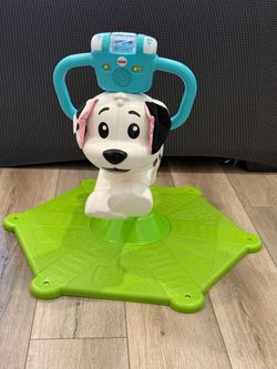 Fisher price bounce and spin puppy