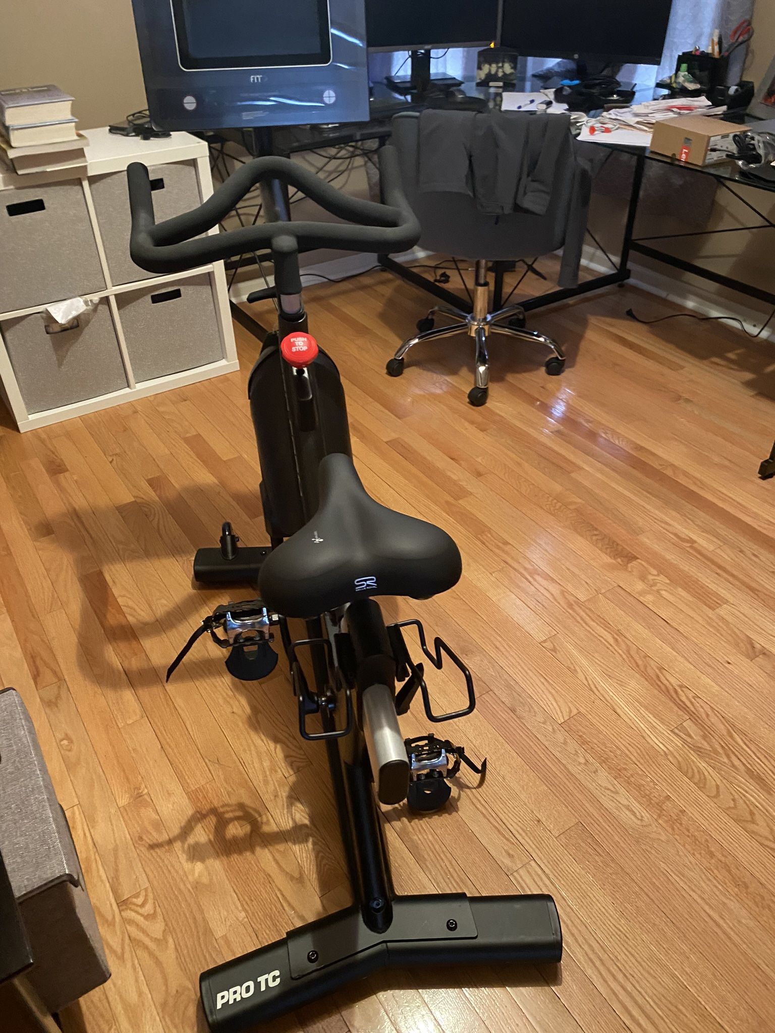 ProForm Pro TC Smart Upright Exercise Bike with 10” HD Touchscreen