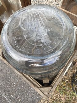 Vintage 5 Gallon Glass Jugs For Wine Or Stilling