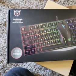 Gaming Key Board With Mouth