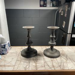 restoration hardware pedestal candle holder