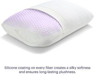 Purple GridCloud Pillow, Standard Size, Cooling Plush Neck Pillow #3449H R1