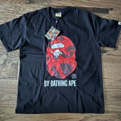Bape shirt large new