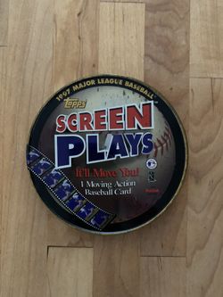 1997 screen plays Ken Griffey Junior baseball card