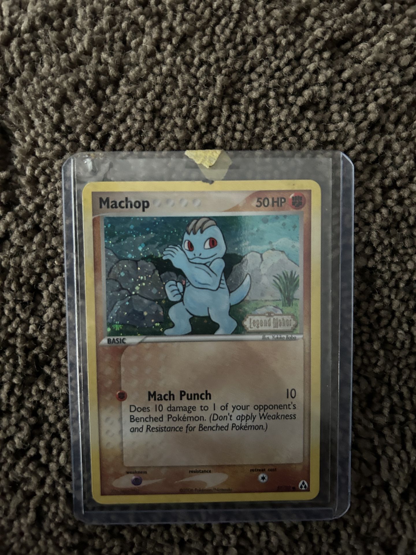 Pokémon Card-Machop