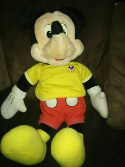 The talking Micky Mouse 