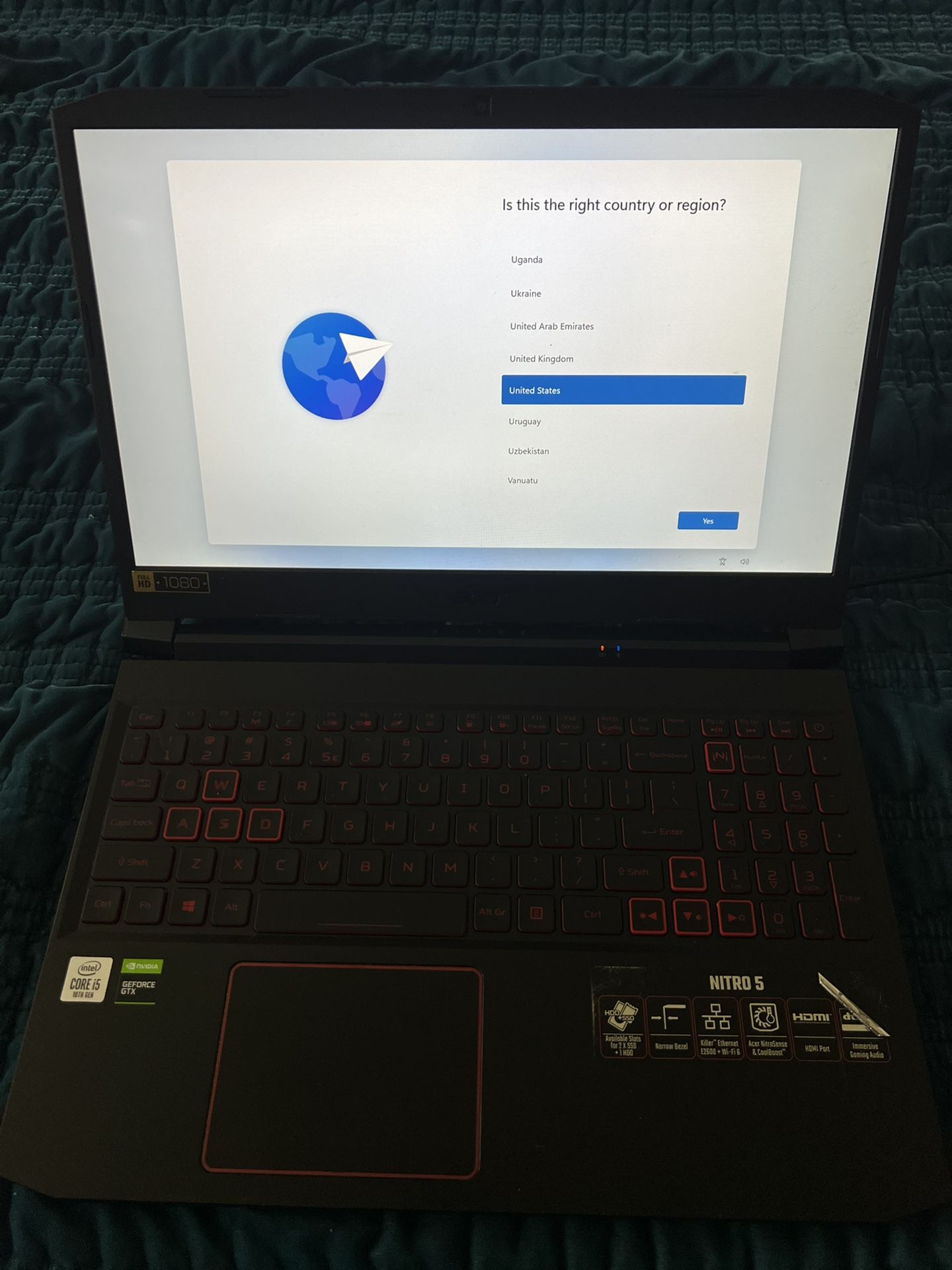 Acer Nitro 5 Gaming Laptop