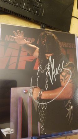 TNA Wrestling Abyss Autographed Photo