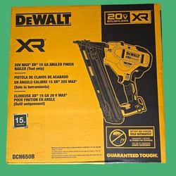 Dewalt 15-gau Angle Finish Nailer (Tool Only) 
