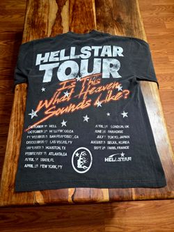 HELLSTAR Men's 2023 "Tour" Gray Washed Tee