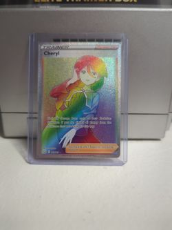 Cheryl Trainer Rainbow Card