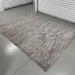 nuLoom 8x10 Area Rug – Made in Turkey – Neutral Gray – Good Condition