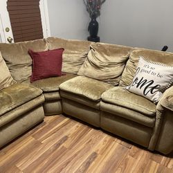 Lazy Boy Sectional With Pull Out Bed And Recliner 