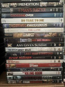DVD’s - Action/Suspense