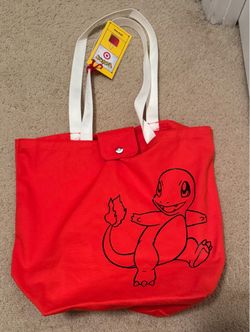 Pokemon x Target Charmander Tote Bag New