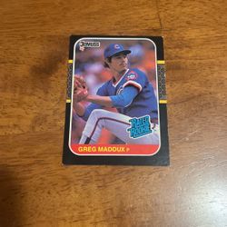 Greg Maddux Rookie Card - ‘87 Donruss #36