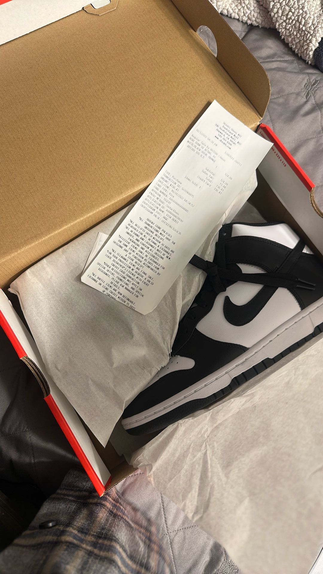 Nike Dunks Hi Retro Size 9.5