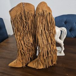 Fringe Boots