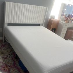 Mattress and frame/ headboard