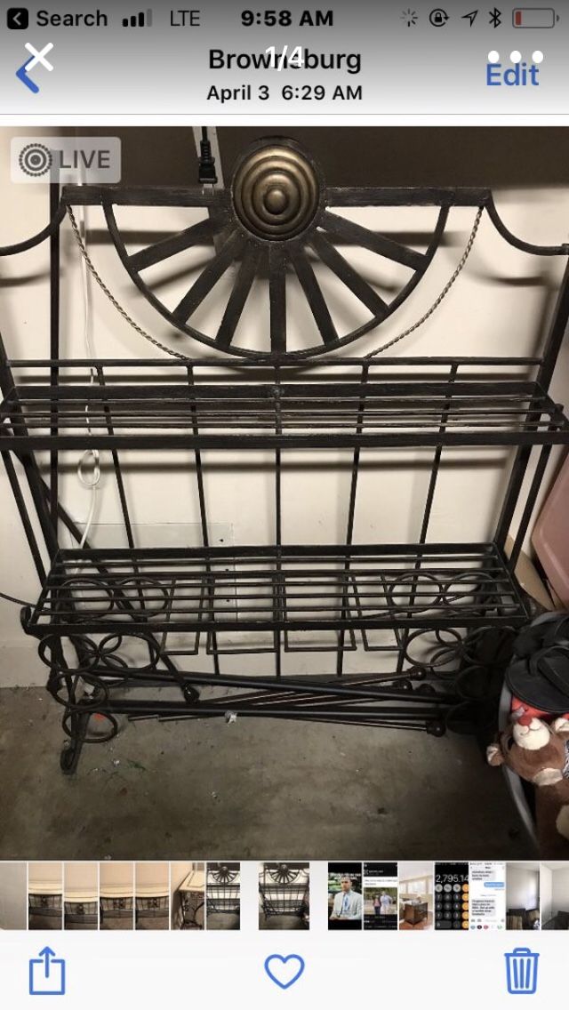 Table and chairs with matching buffet