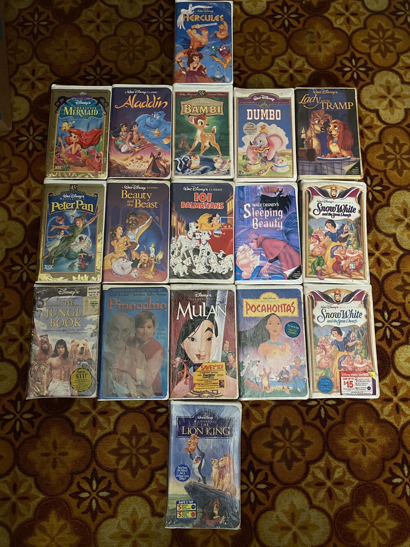 Disney VHS classics