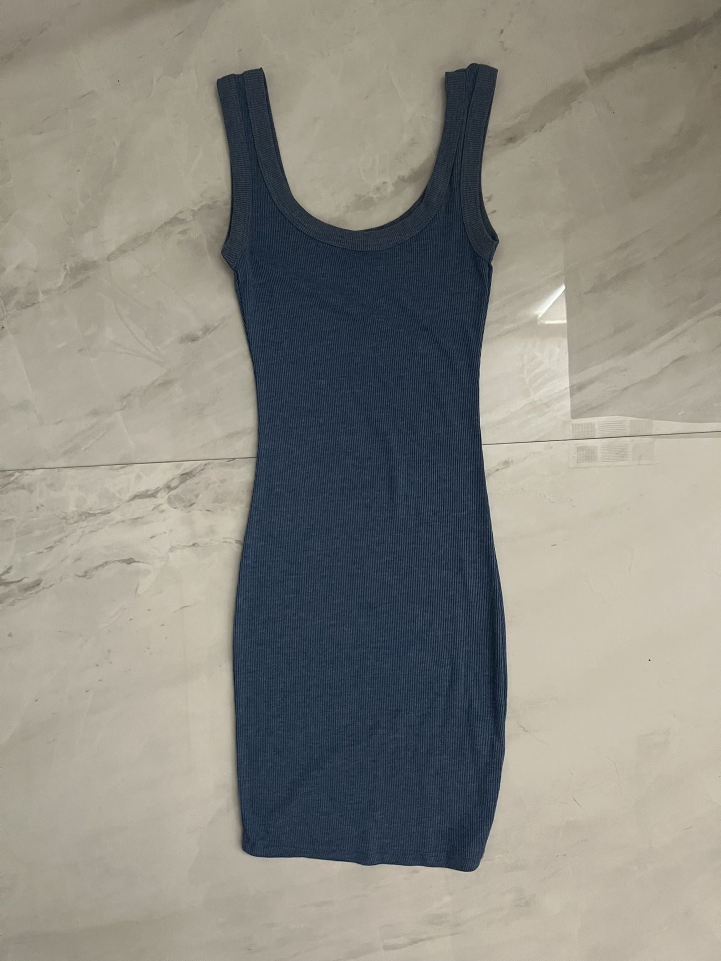Fashion nova blue bodycon dress