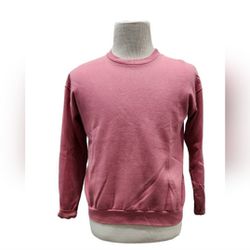 Hanes Her Way Size Medium Pink Crewneck Sweater