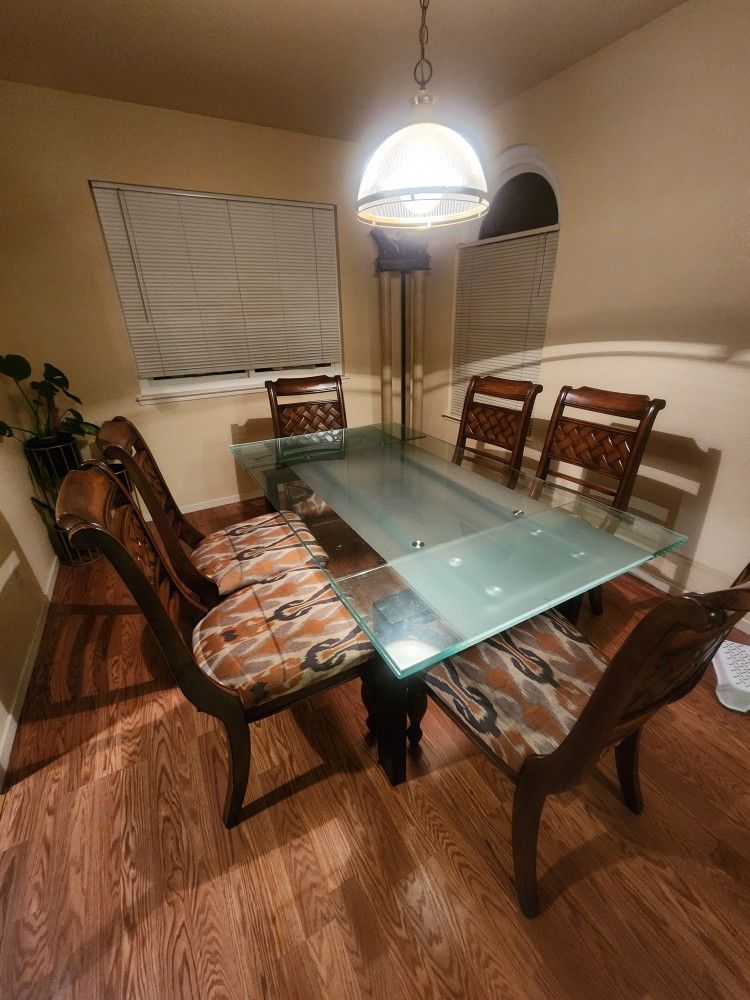 Dinning Glass Table