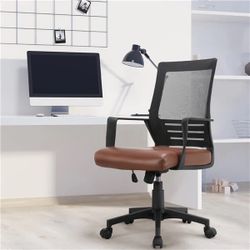 Mesh Office Chair, Brown 