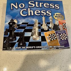 No Stress Chess - Easy To Learn Chess Board Game
